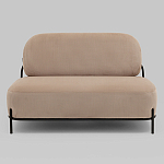 Диван Стоун велюр рельефный бежевый варинант исполнения - 5 | Loft Concept в Екатеринбурге