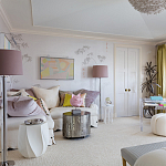 Обои ручная роспись Bamboo Special Colourway on Natural Mica metallic silk варинант исполнения - 2 | Loft Concept в Екатеринбурге