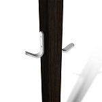 Вешалка с квадратным основанием и 4-мя металлическими крючками Industrial Metal Rust варинант исполнения - 3 | Loft Concept в Екатеринбурге