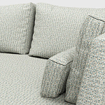 Мебельная ткань Шенилл голубой цвет 142 см T4-52 варинант исполнения - 5 | Loft Concept в Екатеринбурге