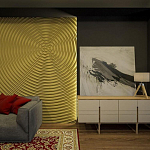 Барельеф KAIZEN варинант исполнения - 2 | Loft Concept в Екатеринбурге