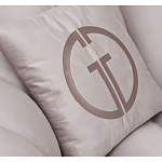 Диван двухместный велюровый бежевый Facilities Status варинант исполнения - 2 | Loft Concept в Екатеринбурге