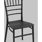 Стул Chiavari пластик черный варинант исполнения - 2 | Loft Concept в Екатеринбурге