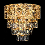 Бра с каскадом из прозрачного хрусталя Constant Sparks варинант исполнения - 4 | Loft Concept в Екатеринбурге