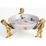 Блюдо фарфоровое Трио ангелов Joy варинант исполнения - 2 | Loft Concept в Екатеринбурге