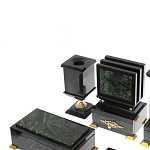 Настольный письменный набор из нефрита в подарочной коробке Victorious варинант исполнения - 8 | Loft Concept в Екатеринбурге