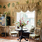 Обои ручная роспись Botanical Studies Linnaeus colourway варинант исполнения - 2 | Loft Concept в Екатеринбурге