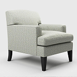 Мебельная ткань Шенилл голубой цвет 142 см T4-52 варинант исполнения - 6 | Loft Concept в Екатеринбурге