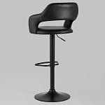 Барный стул черного цвета Strohach варинант исполнения - 5 | Loft Concept в Екатеринбурге