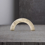 Прикроватная лампа из мрамора в форме дуги Rainbow Light варинант исполнения - 2 | Loft Concept в Екатеринбурге