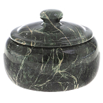 Сахарница из натурального камня Змеевик Stone Sugar Bowls варинант исполнения - 7 | Loft Concept в Екатеринбурге