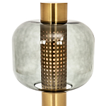 Настольная лампа со стеклянным плафоном Elario Metal Glass Table Lamp варинант исполнения - 2 | Loft Concept в Екатеринбурге