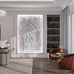 Барельеф ORCHIDS варинант исполнения - 1 | Loft Concept в Екатеринбурге