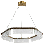 Светодиодная люстра с рельефным стеклом ICE GLASS 70 варинант исполнения - 2 | Loft Concept в Екатеринбурге