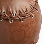 Дизайнерский кожаный пуф в виде бейсбольного мяча Poltronova Joe Ball Pouf варинант исполнения - 3 | Loft Concept в Екатеринбурге