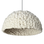 Вязаный подвесной светильник из шерсти Dome Wool Lamp  варинант исполнения - 6 | Loft Concept в Екатеринбурге