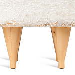 Керамический столик на деревянных ножках «Квадро» варинант исполнения - 6 | Loft Concept в Екатеринбурге