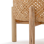 Кашпо на ножках из бамбука Bamboo Decor варинант исполнения - 9 | Loft Concept в Екатеринбурге