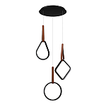 Подвесной светильник с геометрическими источниками света Geometric Architecture of Light варинант исполнения - 3 | Loft Concept в Екатеринбурге