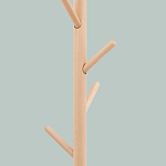 Напольная вешалка из массива бука Branches Hangers Light варинант исполнения - 3 | Loft Concept в Екатеринбурге