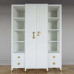 Большой шкаф с витриной Elsa Dreams White варинант исполнения - 5 | Loft Concept в Екатеринбурге