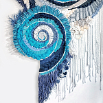 Текстильный Арт-объект ручной работы Galaxy варинант исполнения - 1 | Loft Concept в Екатеринбурге