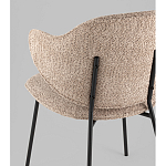 Стул Bellamy букле кофейный варинант исполнения - 3 | Loft Concept в Екатеринбурге