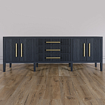 Большая VT-тумба Primo шпон Черный дуб варинант исполнения - 2 | Loft Concept в Екатеринбурге