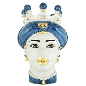 Ваза Vase Moro Lady Medium New Blue