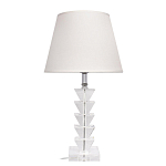 Настольная лампа с хрустальным основанием Fondue варинант исполнения - 1 | Loft Concept в Екатеринбурге