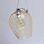 Подвесной светильник со стеклянном плафоном в форме бокала Kaleido варинант исполнения - 4 | Loft Concept в Екатеринбурге