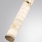 Подвесной светильник с плафоном в форме цилиндра из алебастра Cryptocrystalline Stone варинант исполнения - 5 | Loft Concept в Екатеринбурге