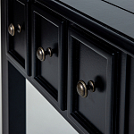 Черная тумба с выдвижным ящиком Monica варинант исполнения - 3 | Loft Concept в Екатеринбурге