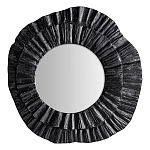 Зеркало в фактурной черной раме в современном стиле Black Maelstrom варинант исполнения - 1 | Loft Concept в Екатеринбурге