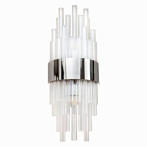 Бра на 2 лампы Flutes Chrome