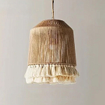 Люстра круглая плетеная с кисточками Small Solar Glow варинант исполнения - 2 | Loft Concept в Екатеринбурге