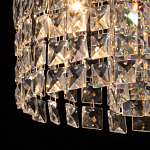 Потолочный светильник круглый с прозрачными подвесками Lunet варинант исполнения - 16 | Loft Concept в Екатеринбурге