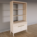 Стеллаж Primo с ящиками Светлый дуб  варинант исполнения - 2 | Loft Concept в Екатеринбурге