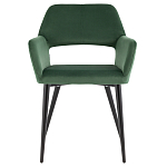 Стул с подлокотниками зеленый NEASAN STOOL варинант исполнения - 2 | Loft Concept в Екатеринбурге