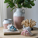 Статуэтка голубой рак с белой раковиной Marine Accessories варинант исполнения - 7 | Loft Concept в Екатеринбурге