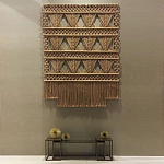 Панно Макраме коричневый цвет  варинант исполнения - 5 | Loft Concept в Екатеринбурге