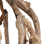 Люстра круглая в виде веток деревьев Natural Driftwood  варинант исполнения - 3 | Loft Concept в Екатеринбурге