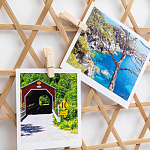 Рамка для фотографий из бамбука Bamboo Decor варинант исполнения - 5 | Loft Concept в Екатеринбурге