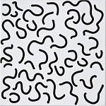 Плитка с узором Червячки варинант исполнения - 2 | Loft Concept в Екатеринбурге