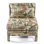 Кресло Lhasa с рисунком шинуазри  варинант исполнения - 3 | Loft Concept в Екатеринбурге