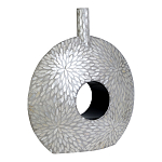 Ваза c инкрустацией Flower Grey варинант исполнения - 2 | Loft Concept в Екатеринбурге