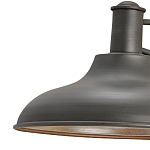 Бра настенное с куполообразным плафоном на регулируемом кронштейне Gray Horizon  варинант исполнения - 1 | Loft Concept в Екатеринбурге