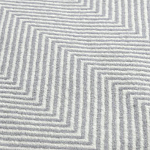 Плед из шерсти мериноса серого цвета 130×180 см Gray Waves варинант исполнения - 3 | Loft Concept в Екатеринбурге