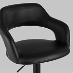 Барный стул черного цвета Strohach варинант исполнения - 7 | Loft Concept в Екатеринбурге