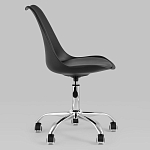 Офисный стул на металлическом основании EGGERY Black варинант исполнения - 2 | Loft Concept в Екатеринбурге